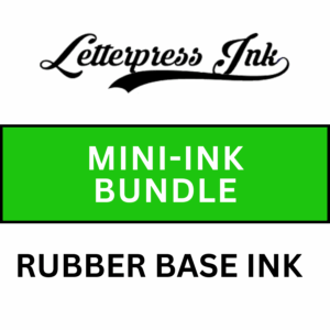 Letterpress Mini Ink Bundle